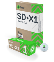 Load image into Gallery viewer, Seed SD-01, SD-X1 & SD-15 Golf Ball Mixed Bundle - 3 Dozen