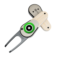 Load image into Gallery viewer, Seed Pitchfix Golf Divot Tool - The Woodie