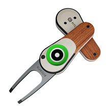 Load image into Gallery viewer, Seed Pitchfix Golf Divot Tool - The Woodie