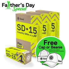 Load image into Gallery viewer, Father's Day SD-15 YellowAF Golf Balls - 3 Dozen